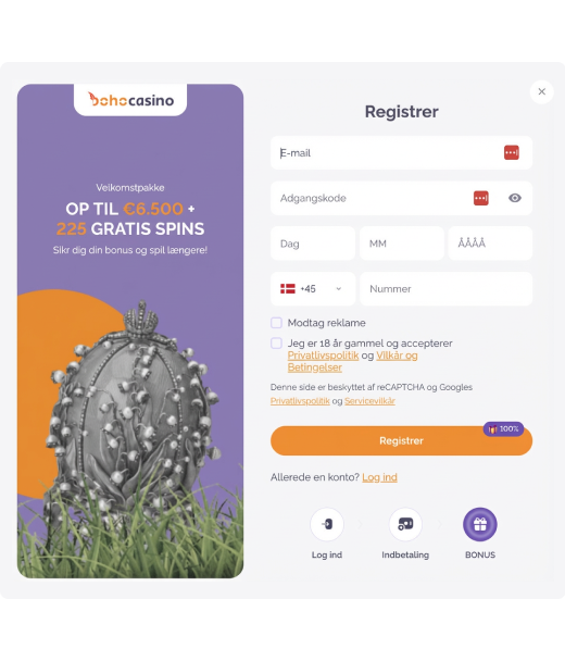 Registrering